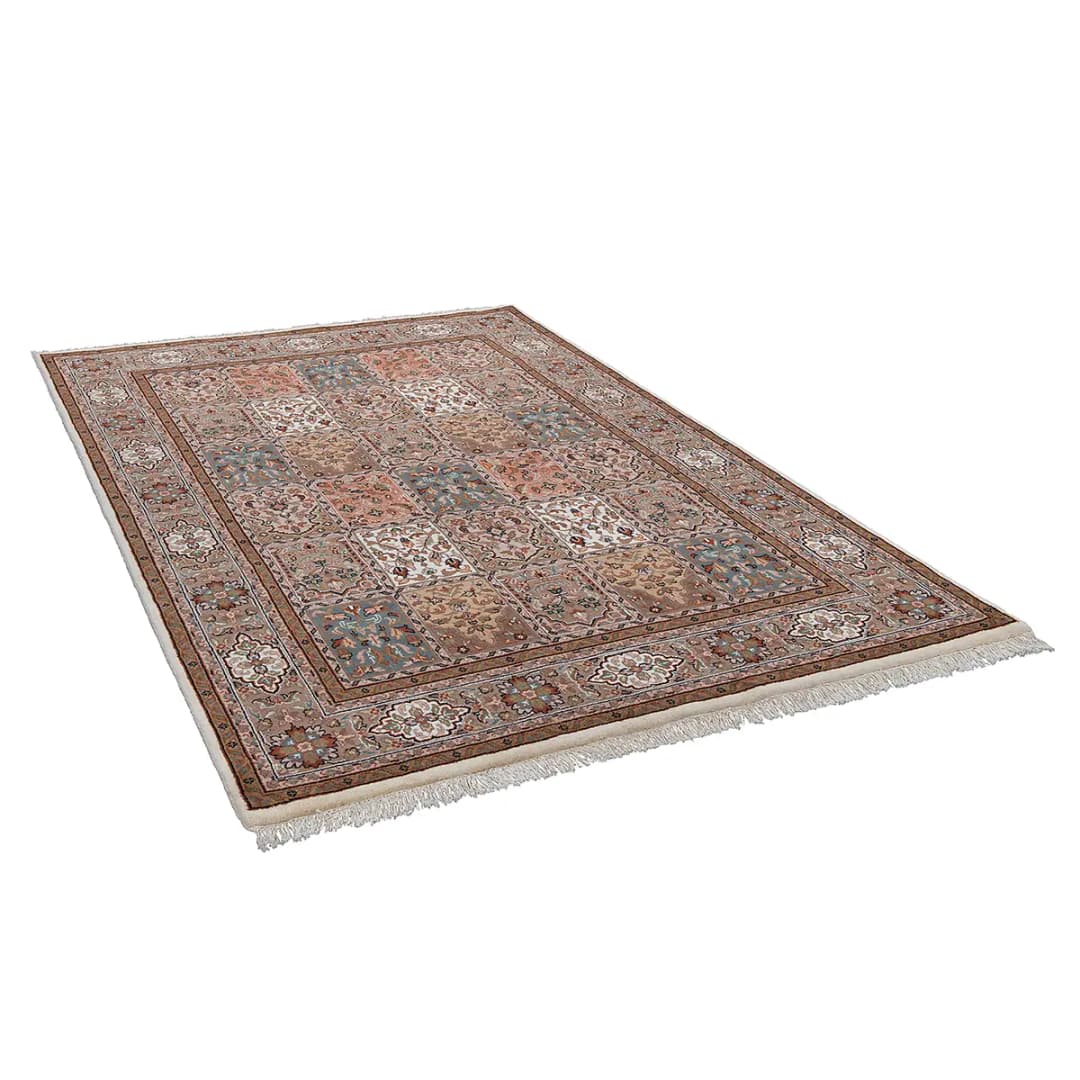 Wollteppich Benares Bachtiari | Beige