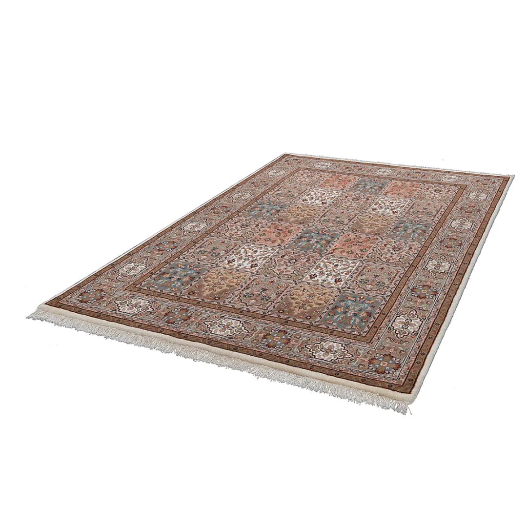 Wollteppich Benares Bachtiari | Beige