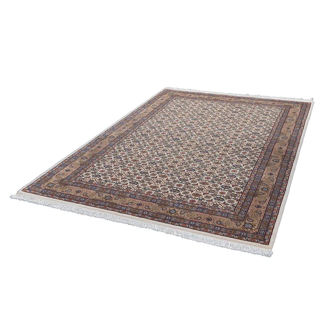 Wollteppich Benares Herati Beige/Creme 250 x 300cm | Beige