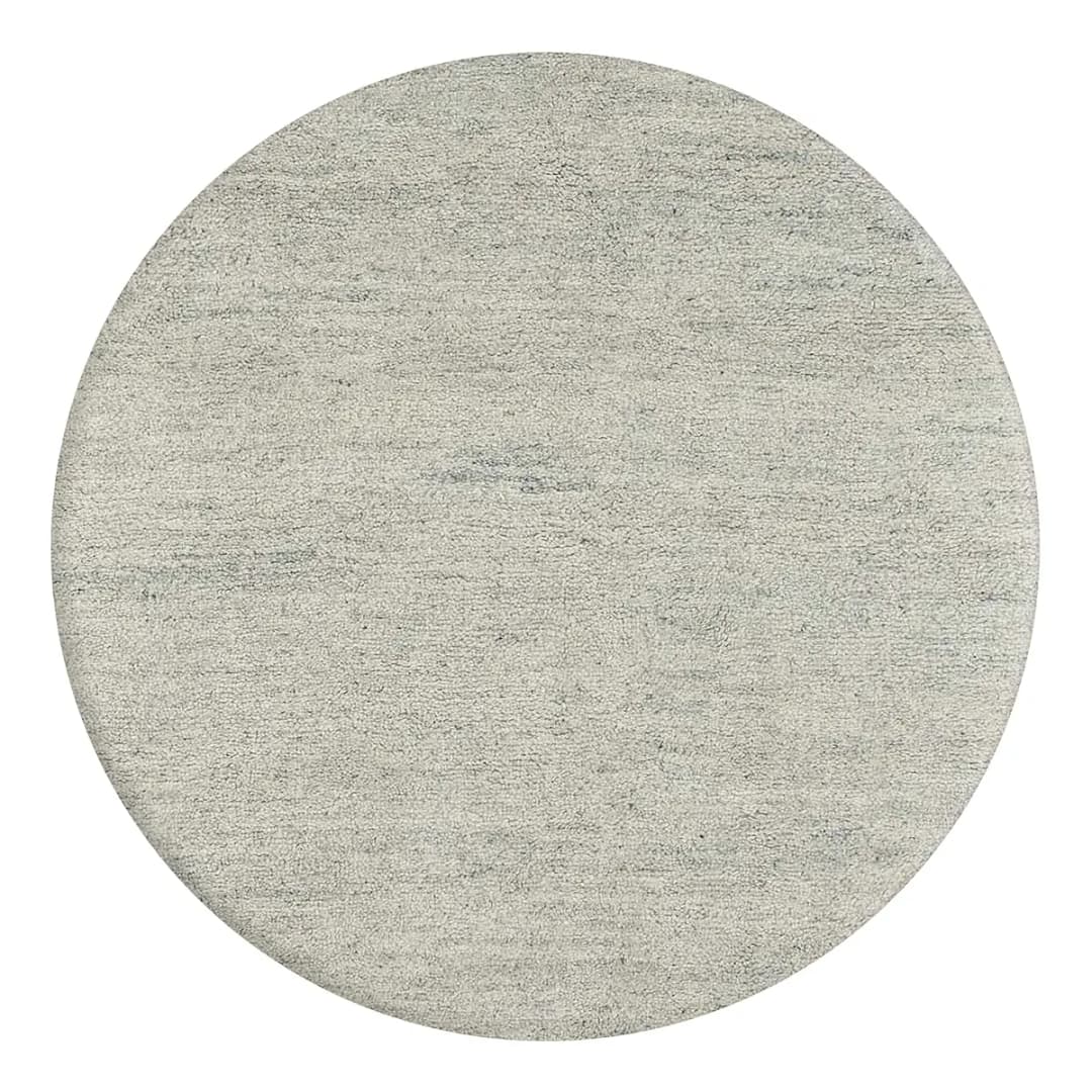 Wollteppich Hadj Rund Beige/Sand Ø 250cm Wolle | Beige