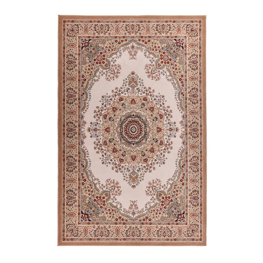 Wollteppich Dolna | Beige