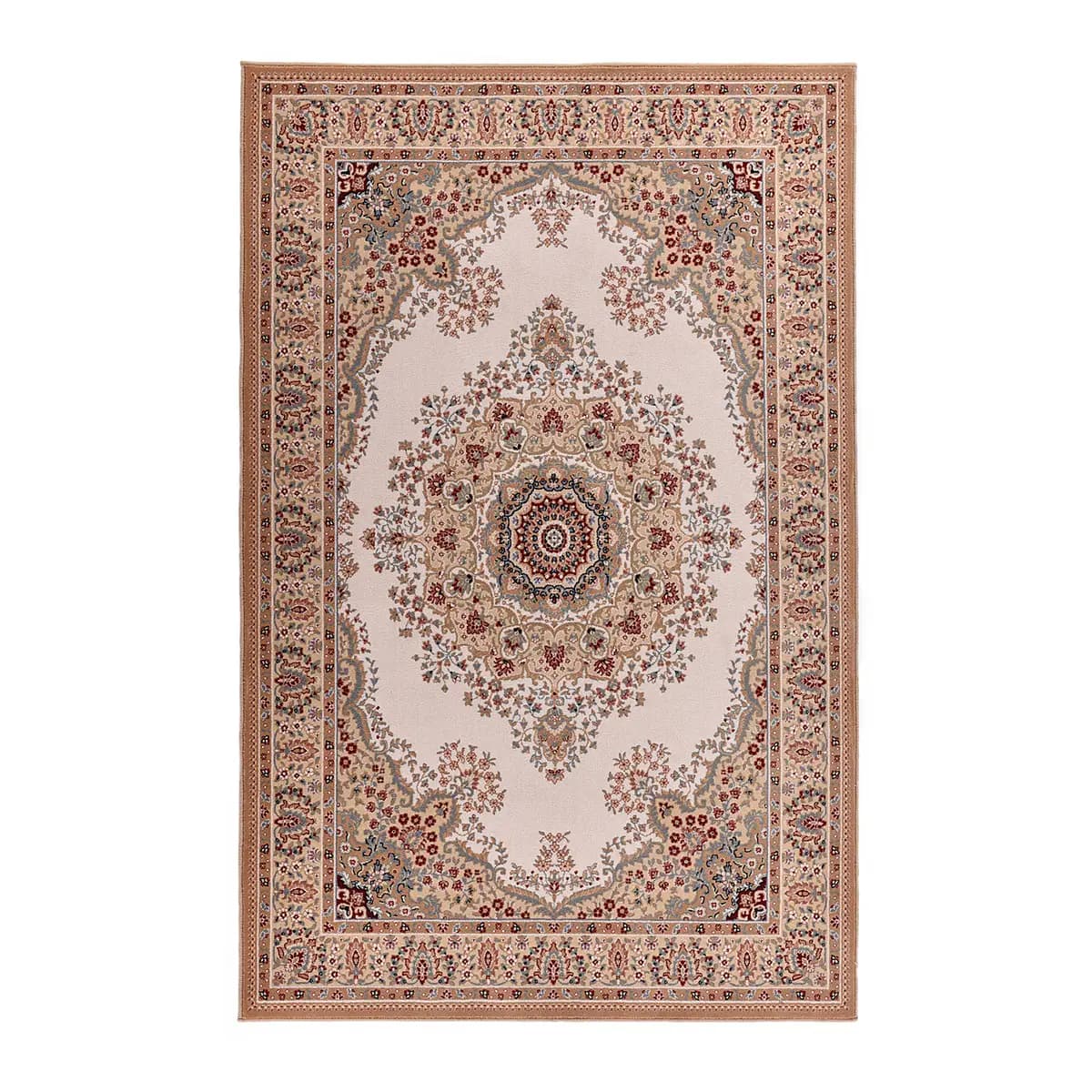 Wollteppich Dolna | Beige