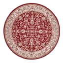 Wollteppich Dolna Rund | Rot