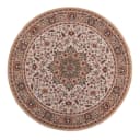 Wollteppich Dolna Rund Beige Ø 240cm | Beige