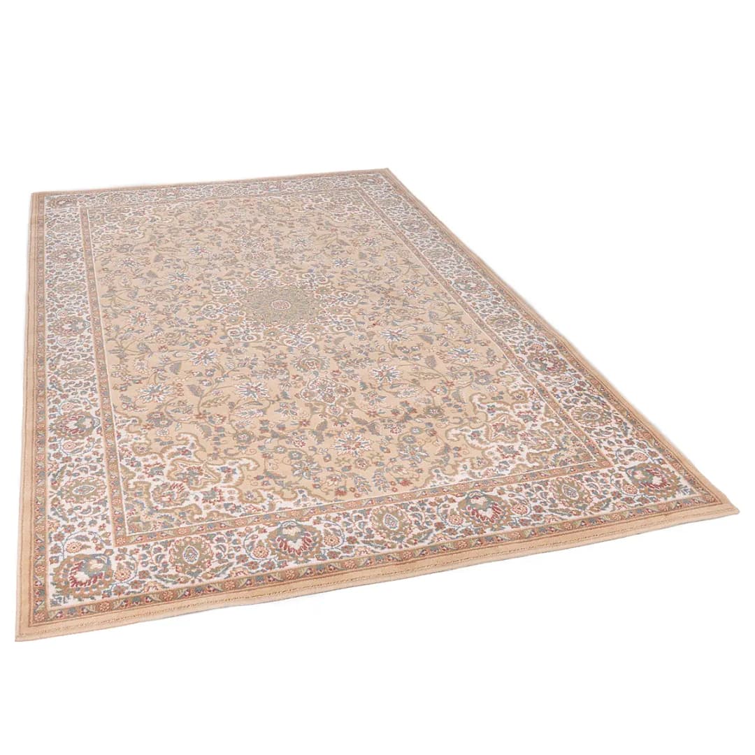 Wollteppich Dolna | Beige