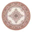 Wollteppich Dolna Rund Beige | Beige