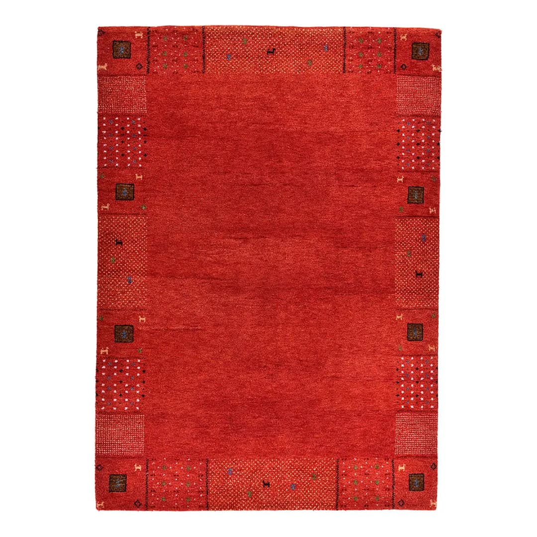 Wollteppich Denver | Rot