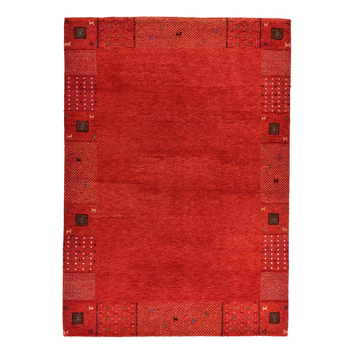 Wollteppich Denver | Rot