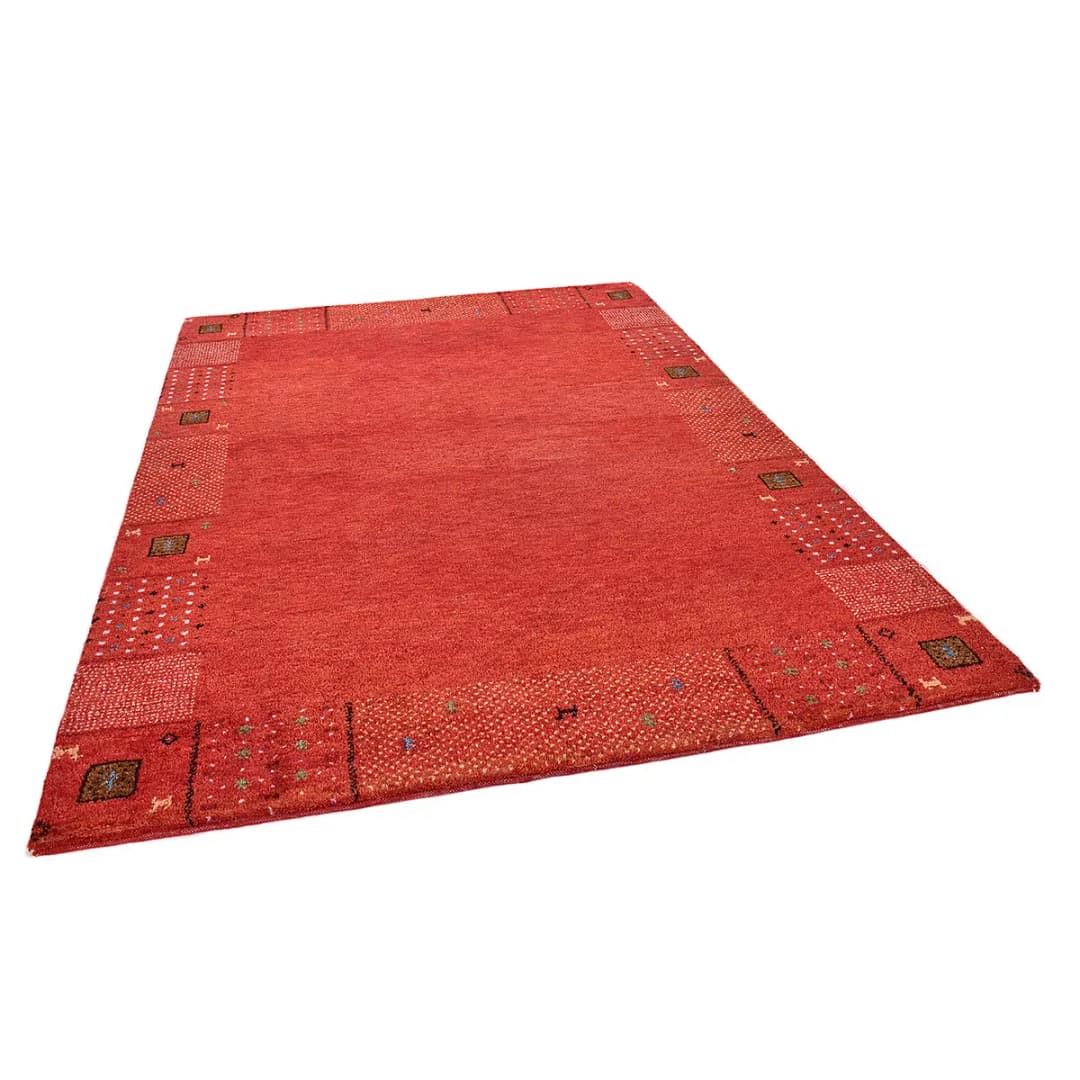 Wollteppich Denver | Rot