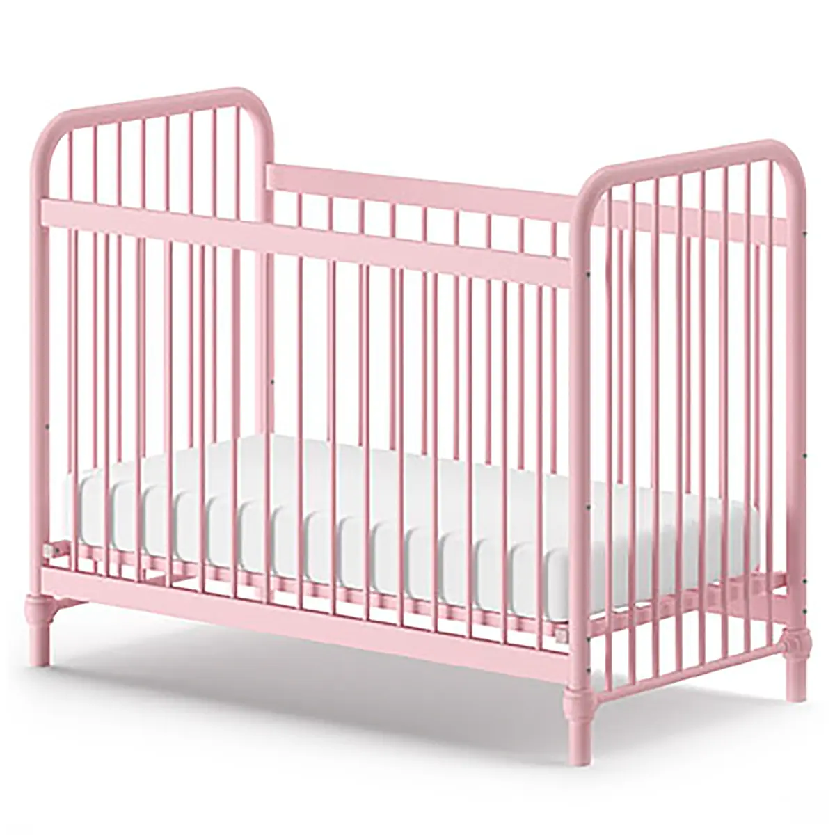 Babybett 60 x 120cm Pink/Pink | Pink