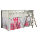 Spielbett mit Rutsche | Mehrfarbig