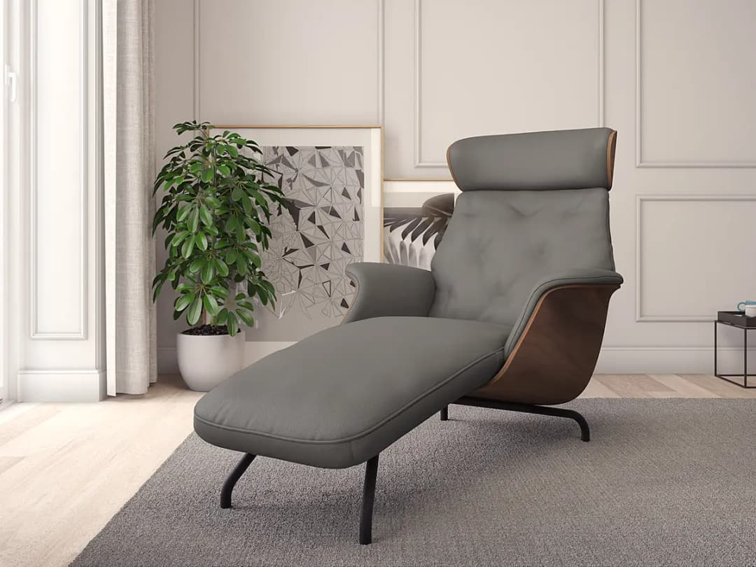 Relaxliege Danbi | Grau