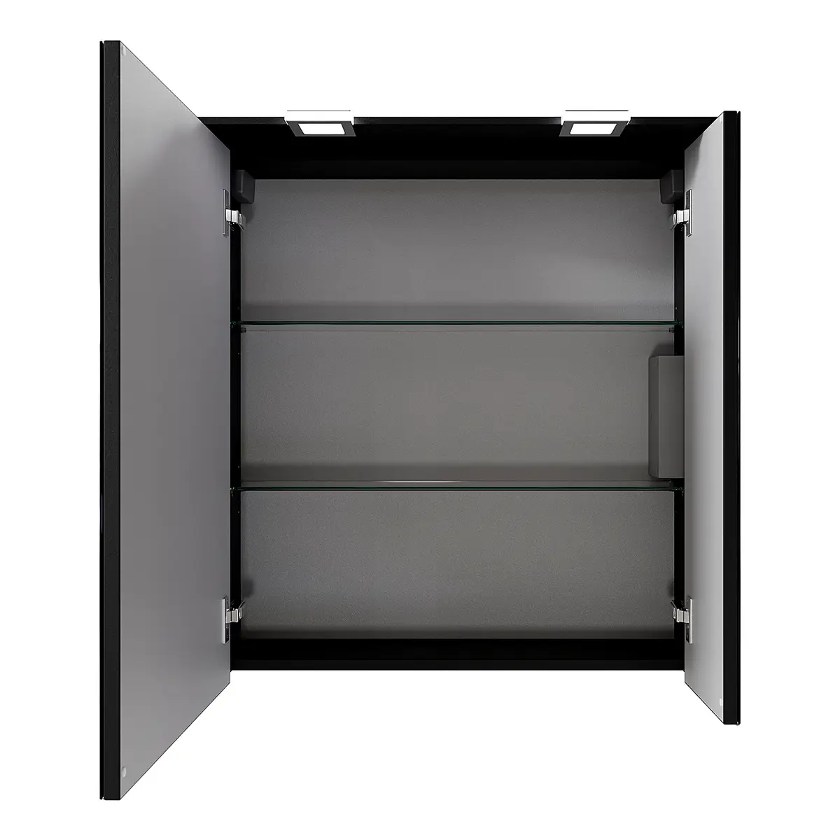 Spiegelschrank 6025 | Schwarz