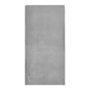 Hochflorteppich Como 60 x 120cm Grau/Grau | Grau