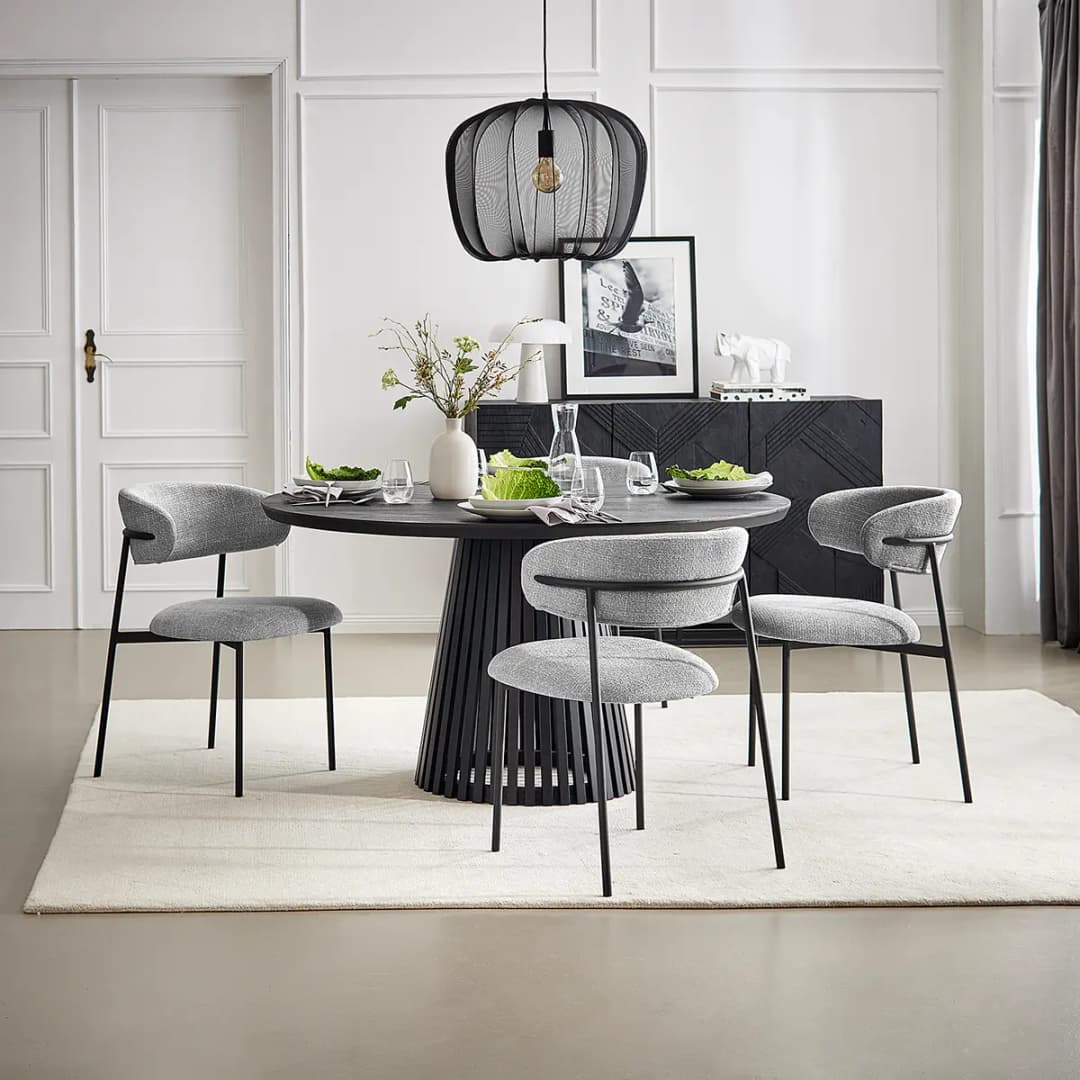 Polsterstuhl PODINGTON | Grau