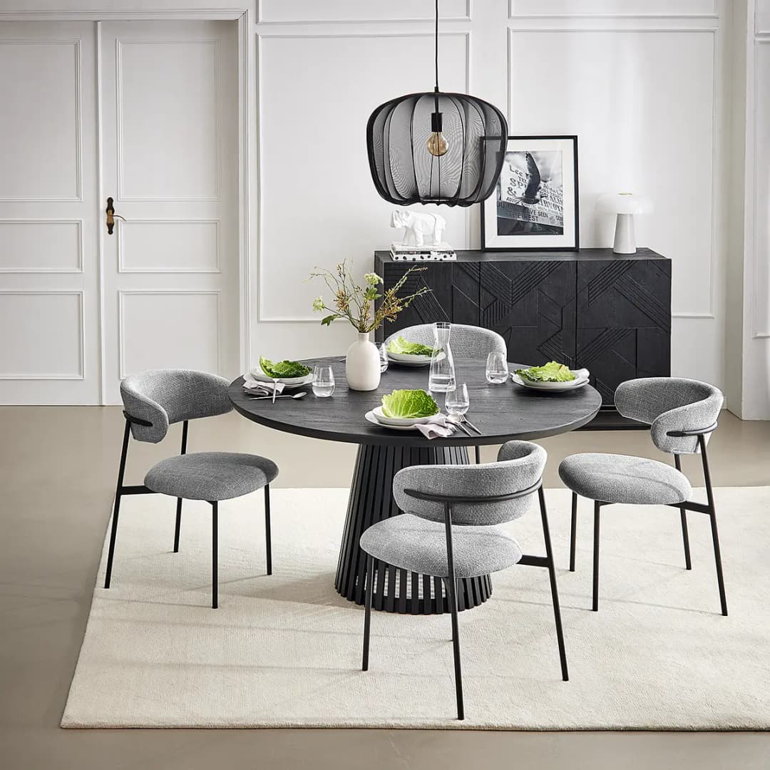 Polsterstuhl PODINGTON | Grau