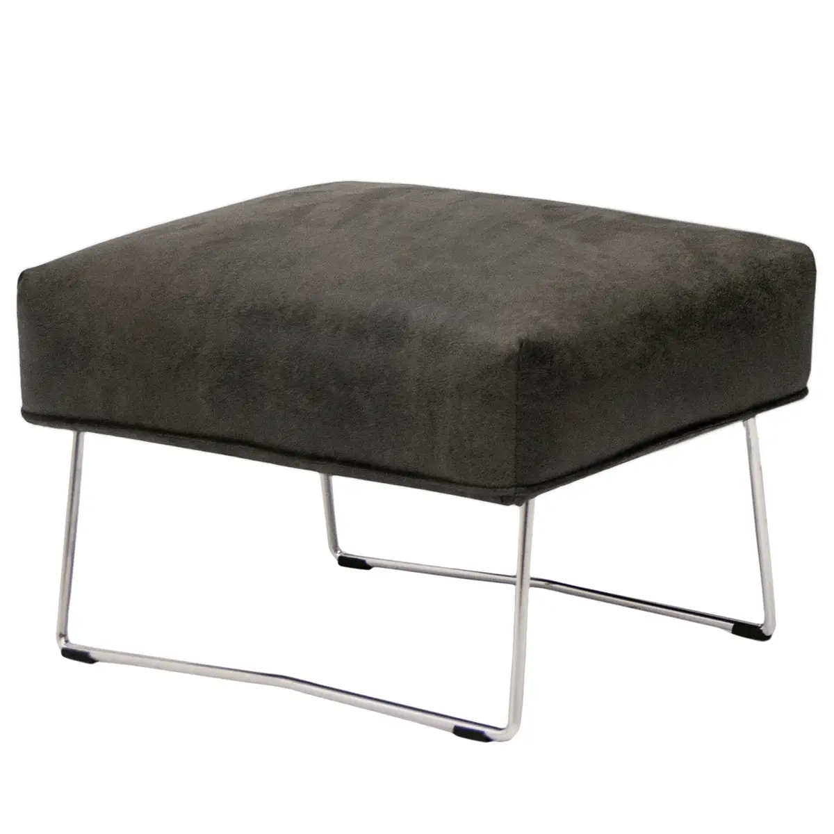 Polsterhocker Caleta | Grau