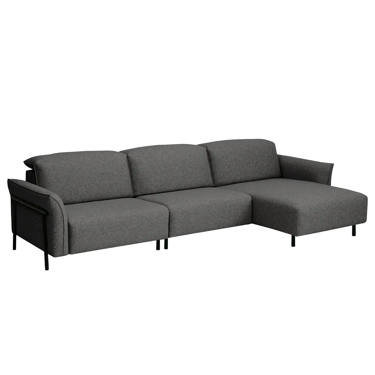 Ecksofa Ribigill | Grau