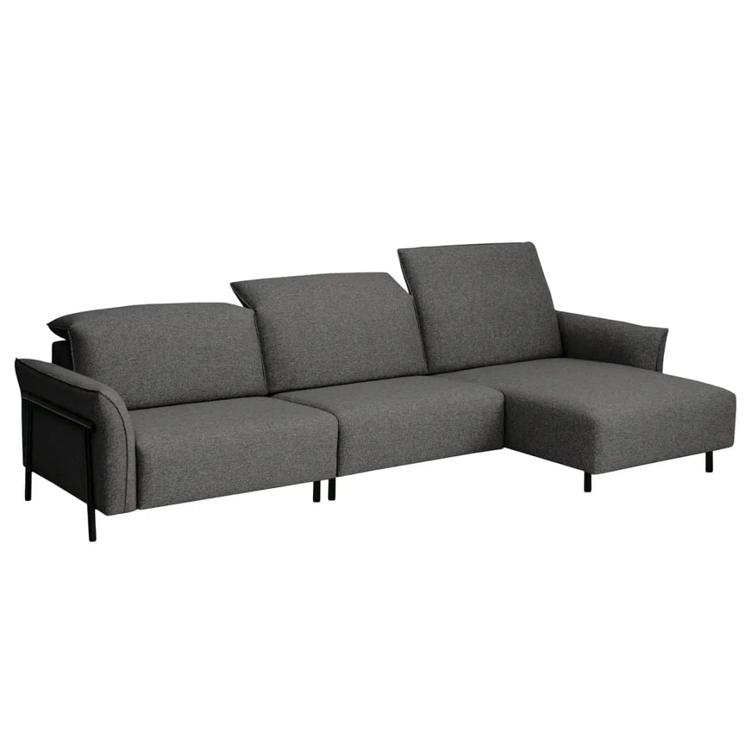 Ecksofa Ribigill | Grau