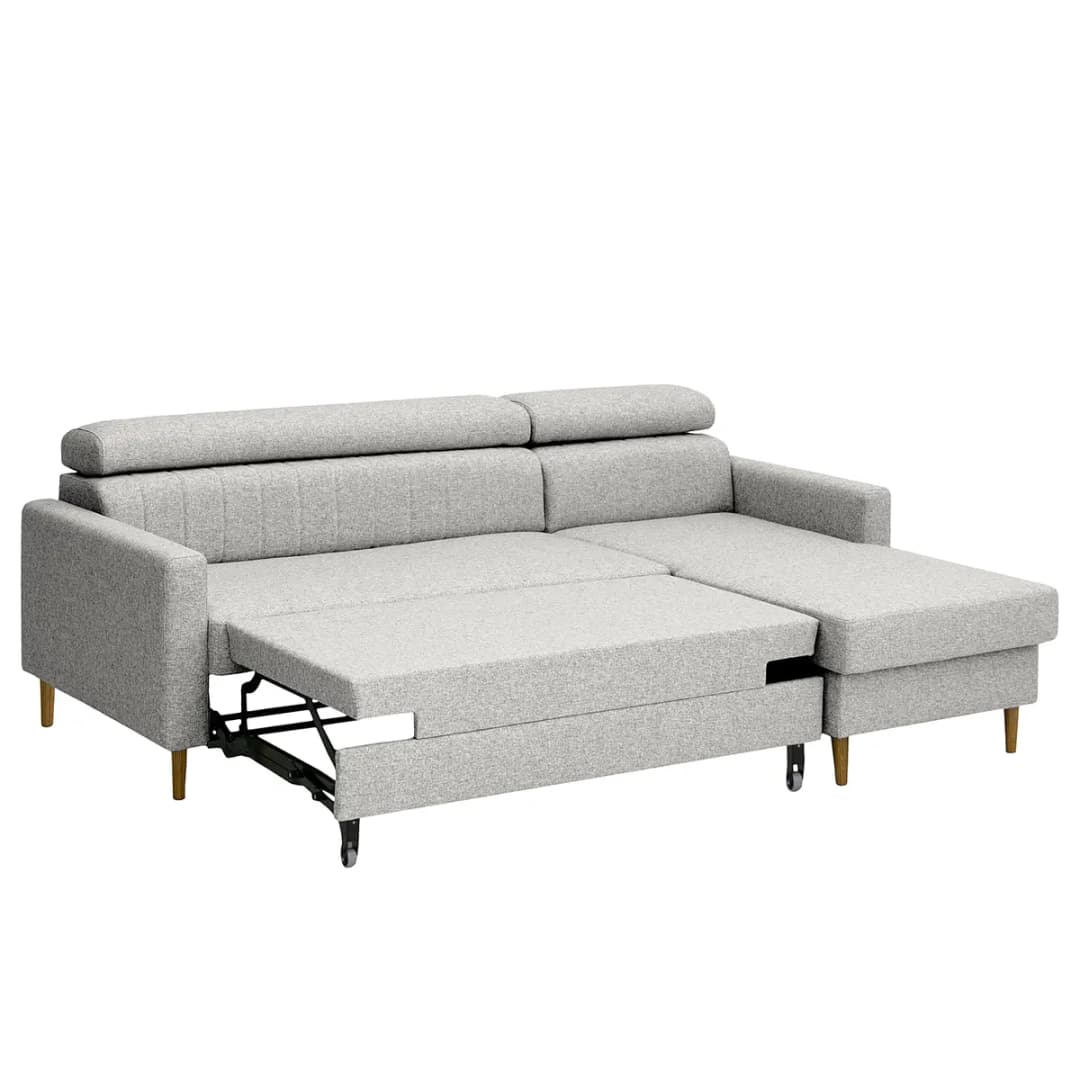Ecksofa Chelsfield | Grau