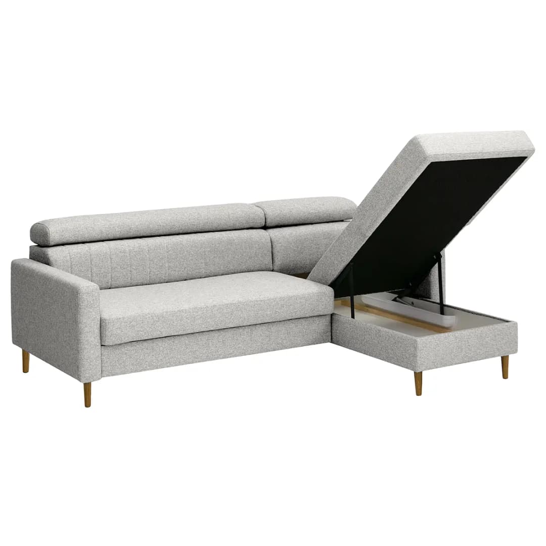 Ecksofa Chelsfield | Grau