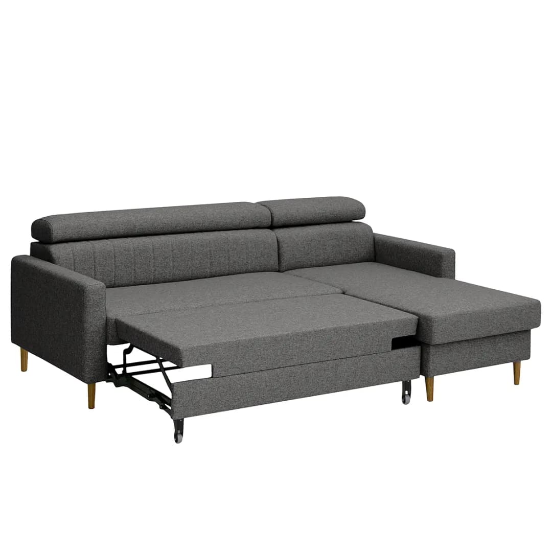 Ecksofa Chelsfield | Grau