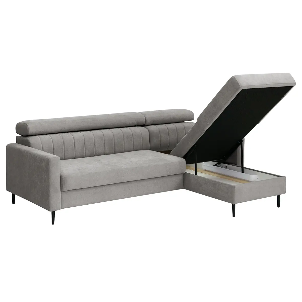 Ecksofa Chelsfield | Grau