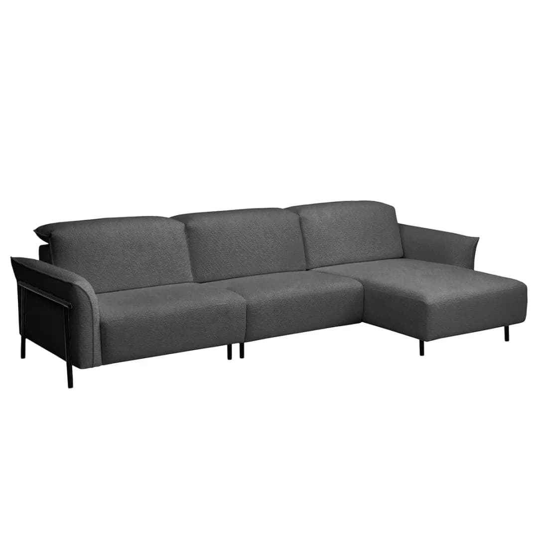 Ecksofa Ribigill | Grau