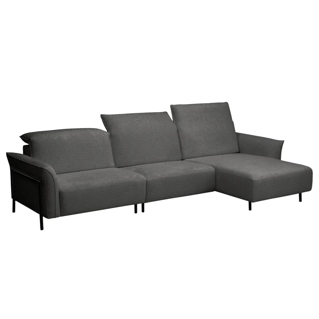 Ecksofa Ribigill | Grau