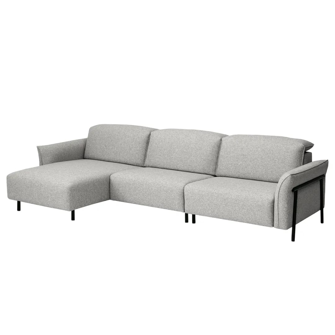 Ecksofa Ribigill | Grau