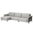Ecksofa Ribigill | Grau
