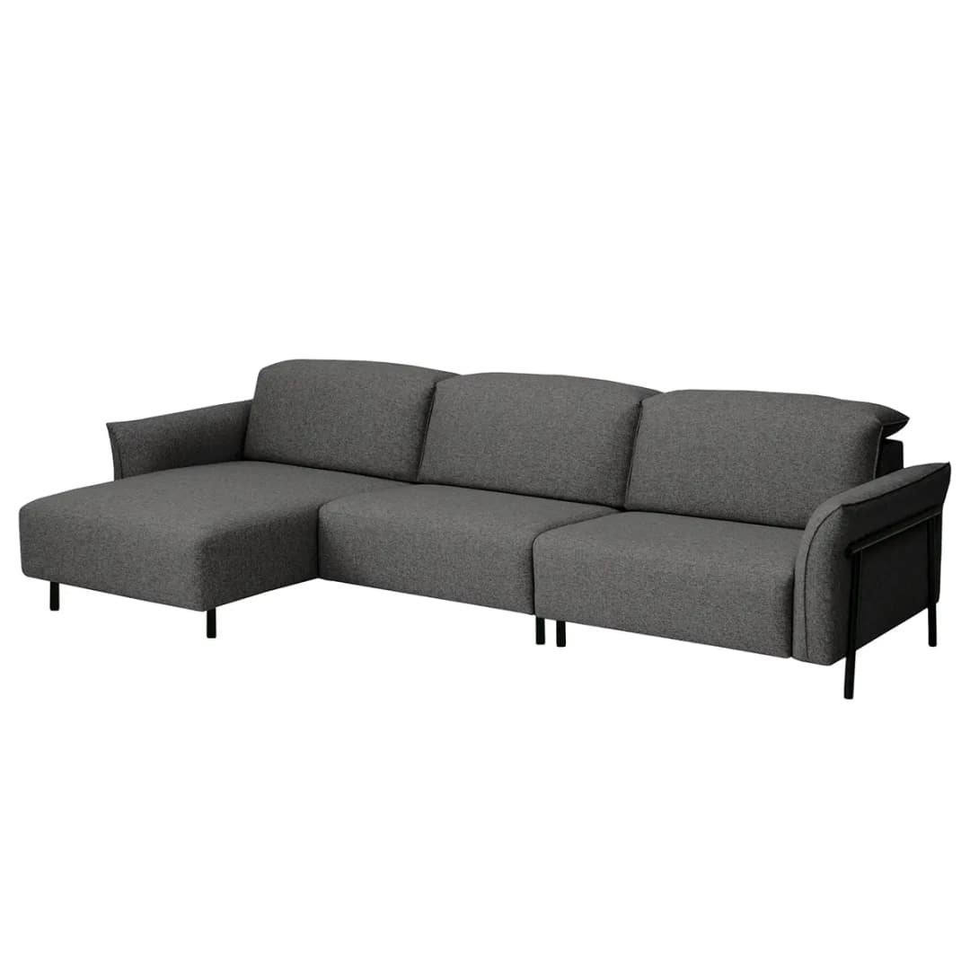Ecksofa Ribigill | Grau