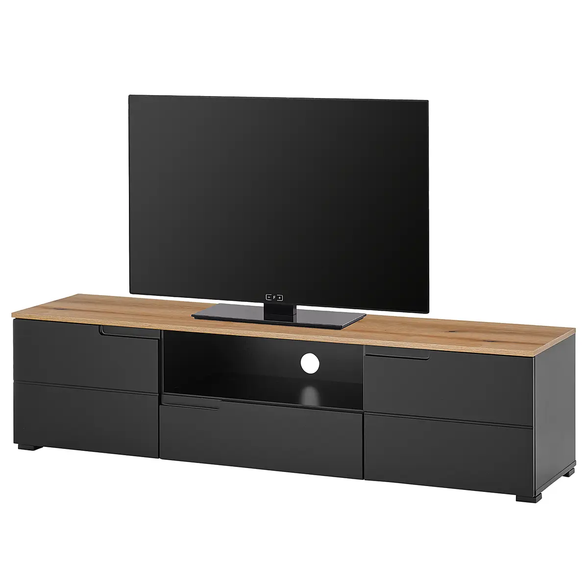 TV-Lowboard | Schwarz