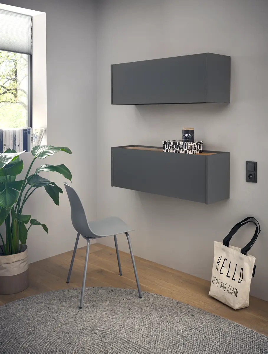 Hängeschrank | Grau