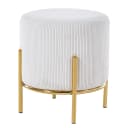 Polsterhocker Bumyra | Beige