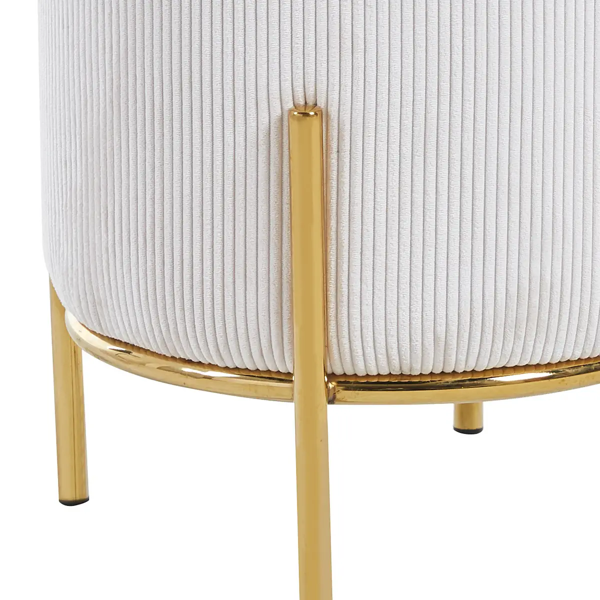 Polsterhocker Bumyra | Beige