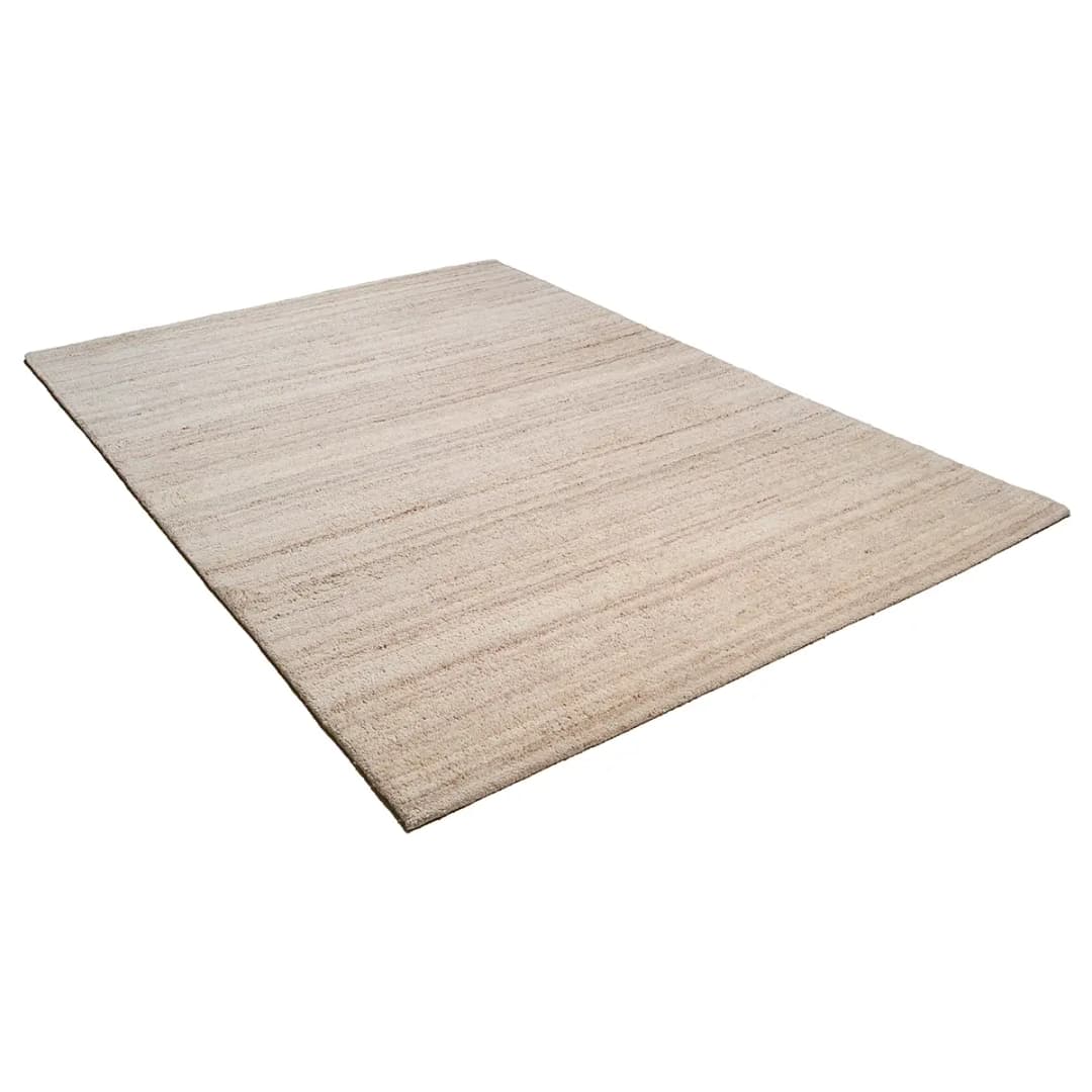 Royal Berber Uni Teppich | Beige