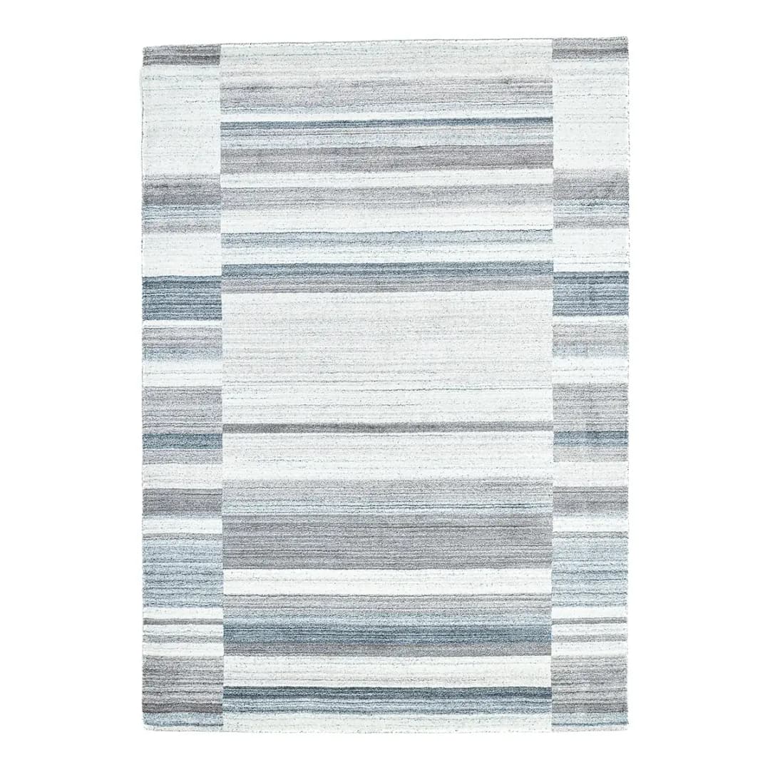 Kurzflorteppich Montana Luxury 973 Grau 200 x 300cm Seide
