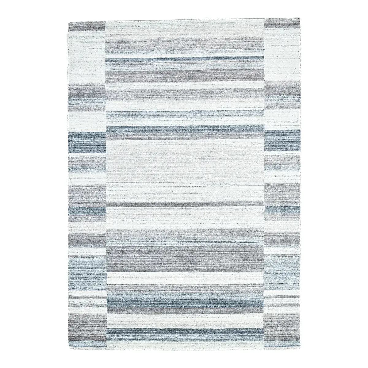 Kurzflorteppich Montana Luxury 973 Grau 200 x 300cm Seide