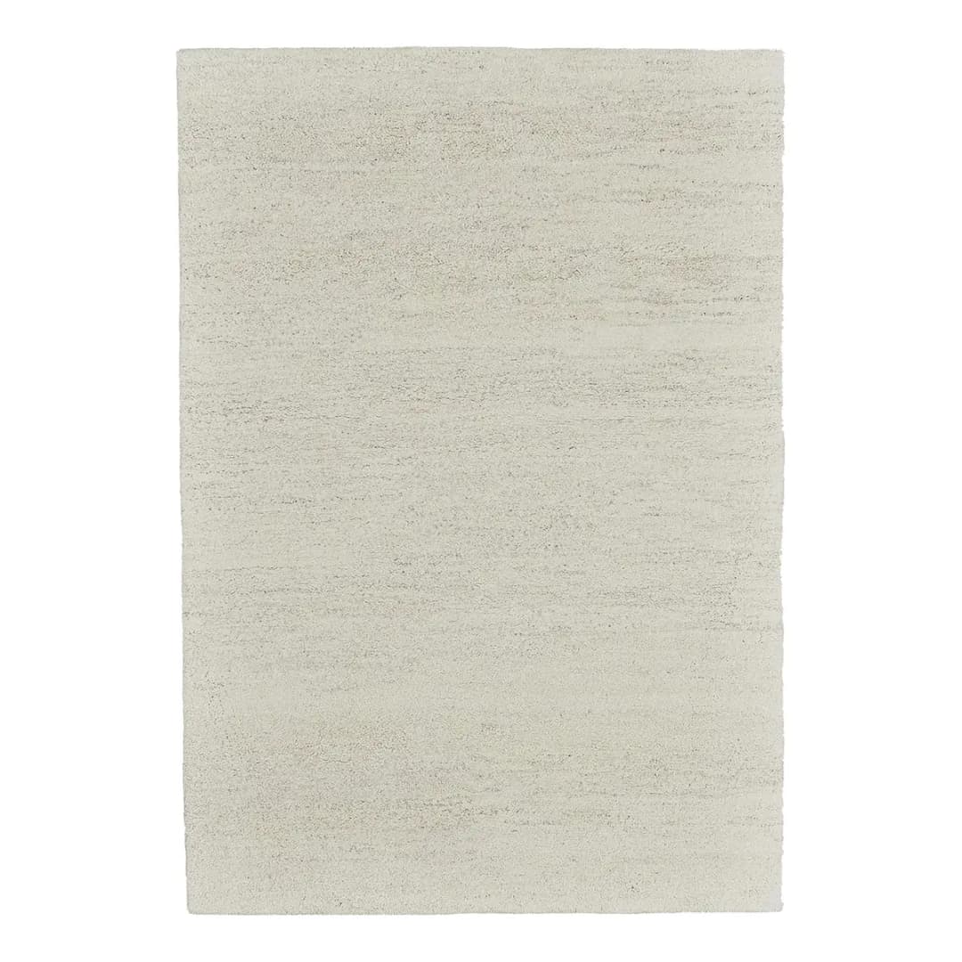 Wollteppich Maloronga Uni Beige/Creme 200 x 300cm Wolle | Beige