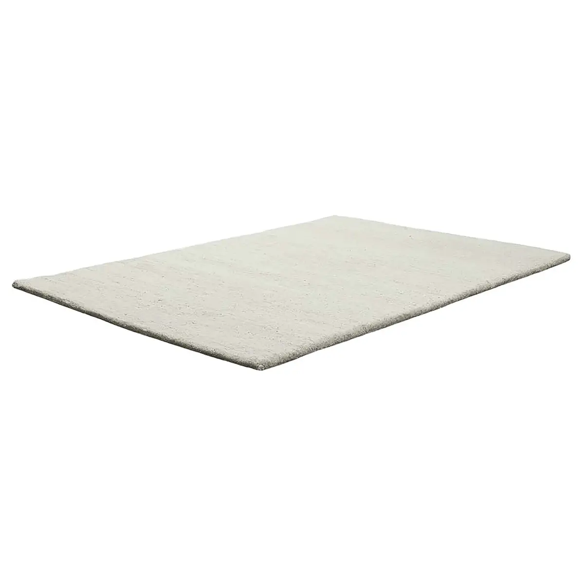 Wollteppich Maloronga Uni Beige/Creme 200 x 300cm Wolle | Beige