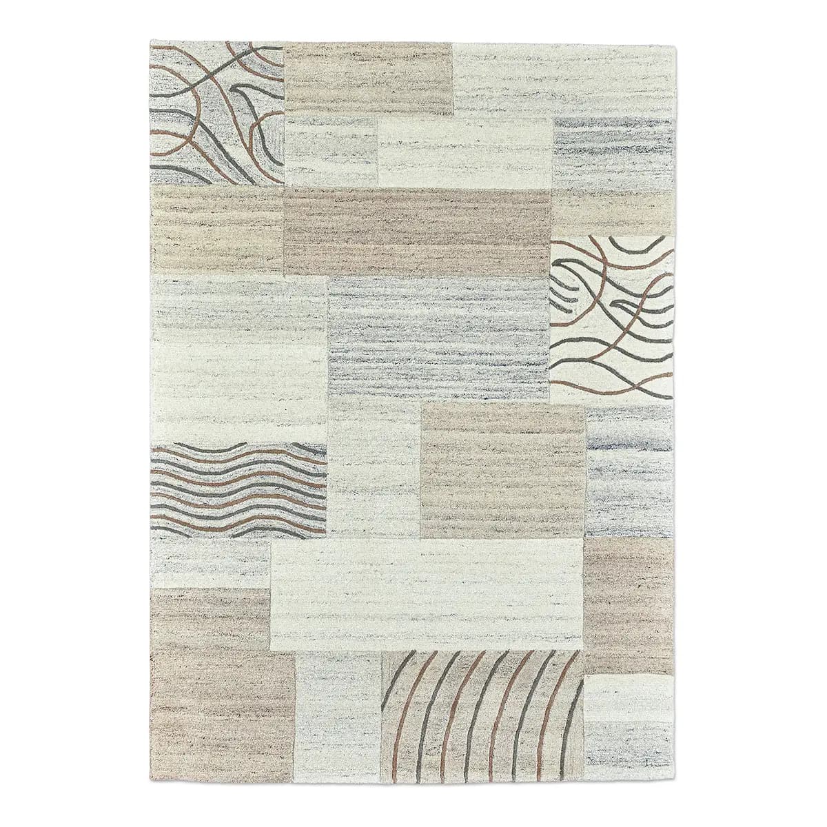 Wollteppich Royal Natur 4028 Grau | Grau