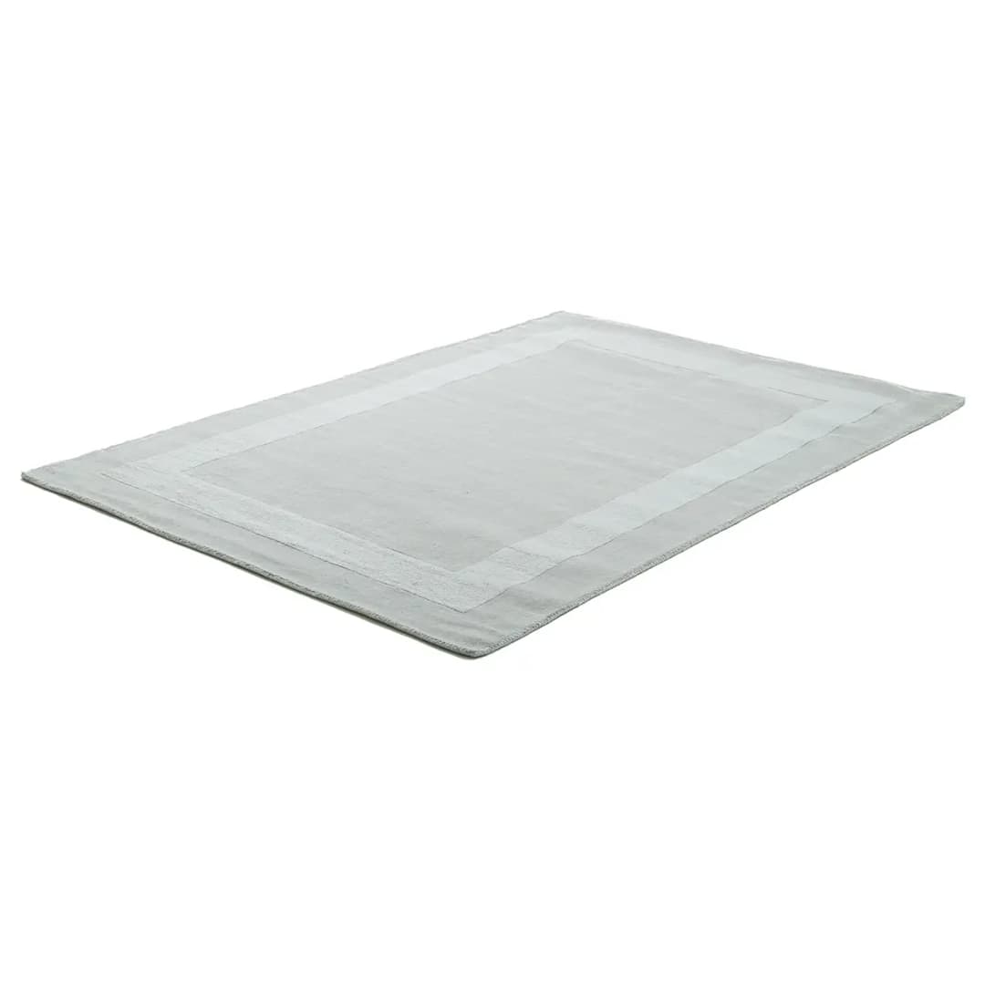 Wollteppich Usedom Grau/Grau 300 x 400cm Wolle | Grau