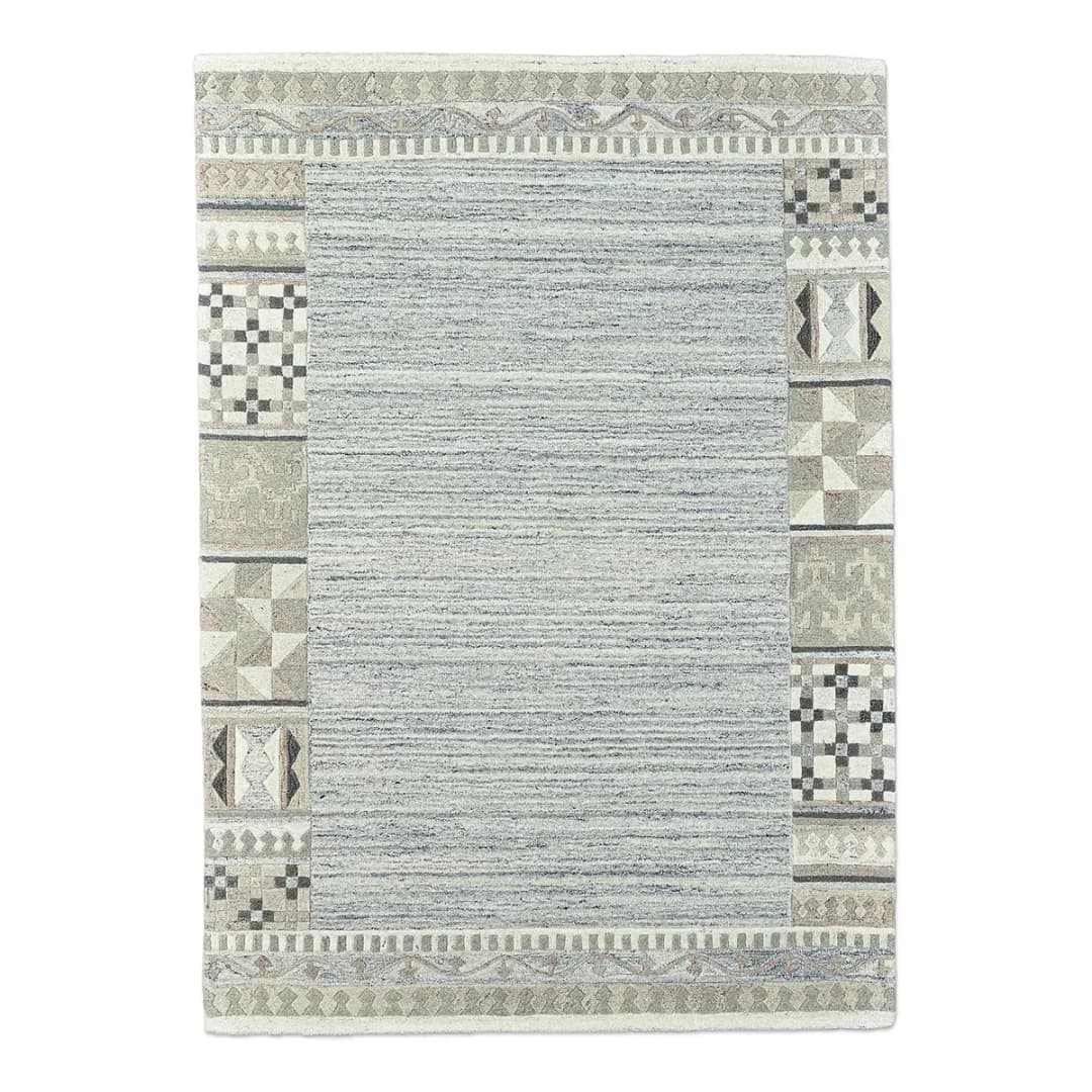 Wollteppich Royal Natur 6030 Grau/Grau 250 x 350cm | Grau