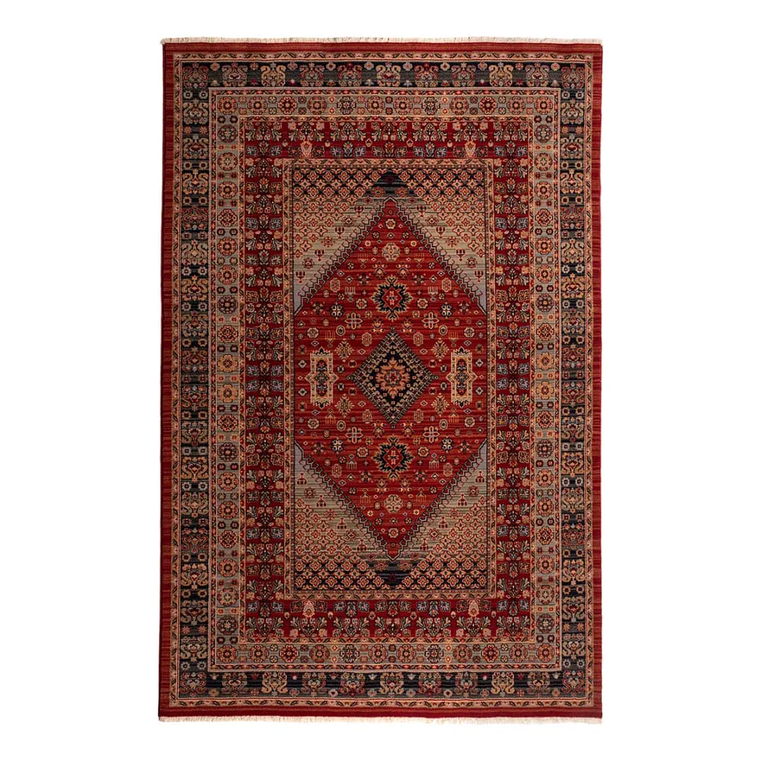 Wollteppich Saharna 2400 Multicolor | Mehrfarbig