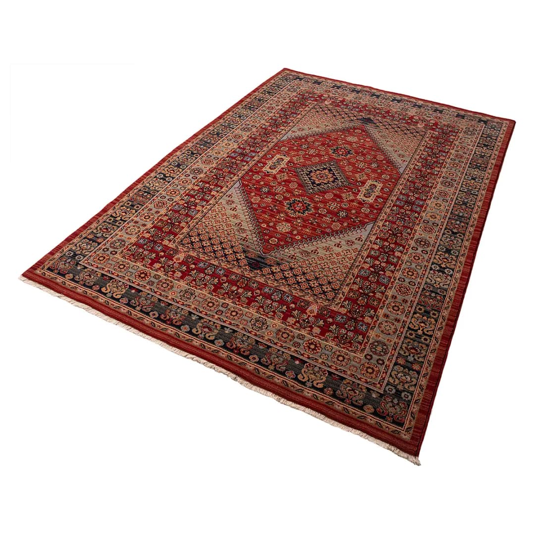 Wollteppich Saharna 2400 Multicolor | Mehrfarbig