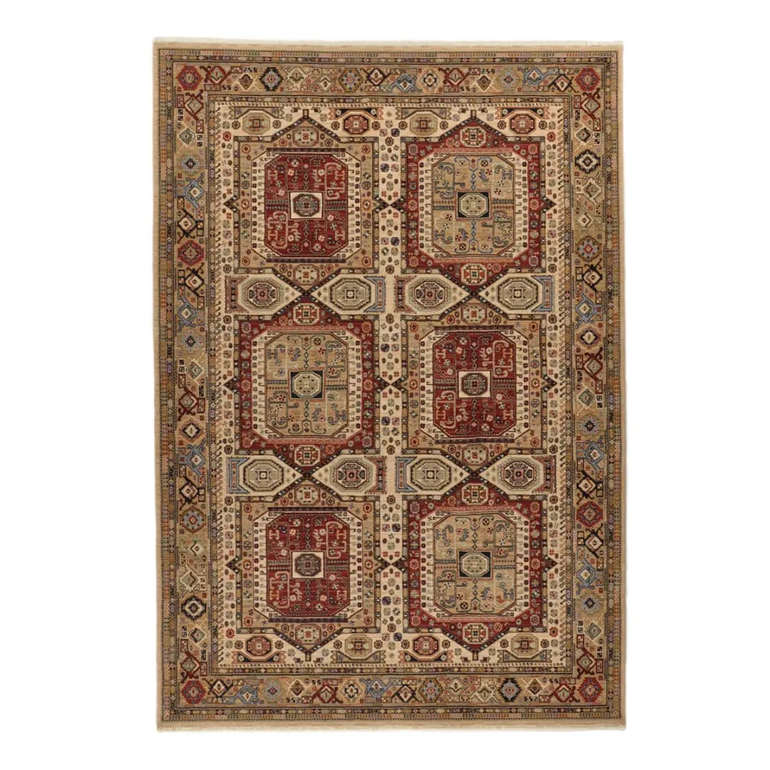 Wollteppich Saharna 7275 | Mehrfarbig