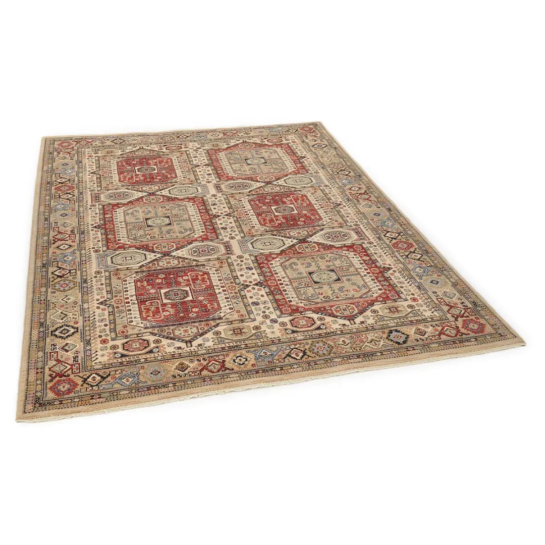 Wollteppich Saharna 7275 | Mehrfarbig
