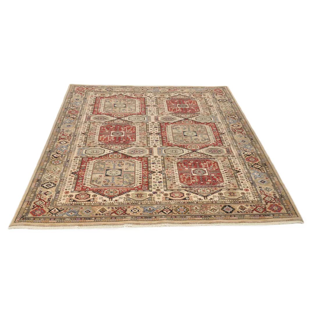 Wollteppich Saharna 7275 | Mehrfarbig