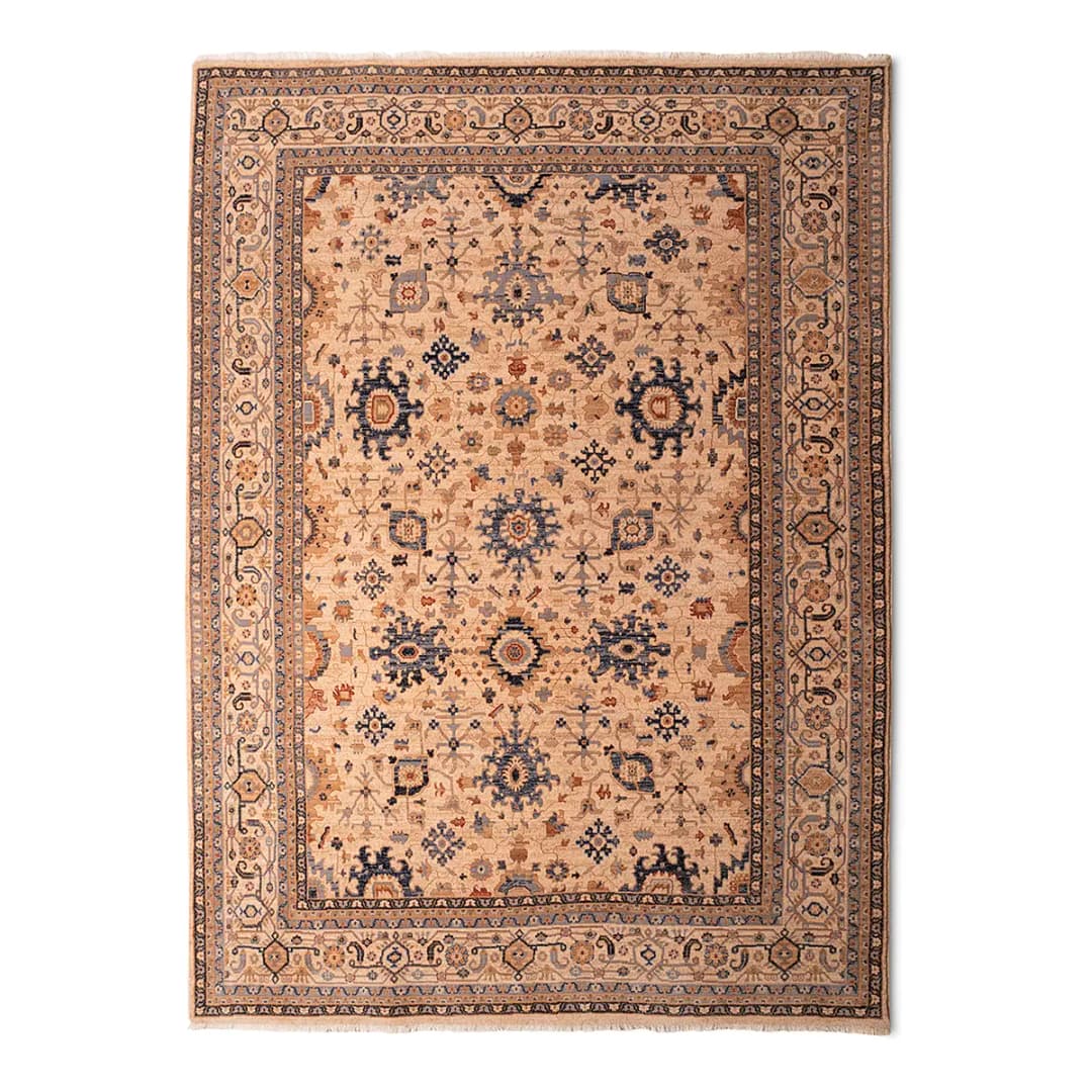 Wollteppich Saharna 7521 Beige | Beige